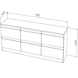 Szafka RTV TV-6Ya STERN