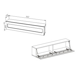 Szafka wisząca RTV TYPE-51 POINT