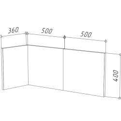 Zestaw paneli ściennych K-3
