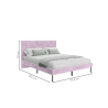 Łóżko tapicerowane 160x200 NOVEL