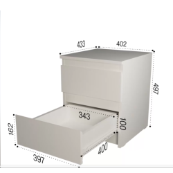 Szafka nocna T-1 STERN